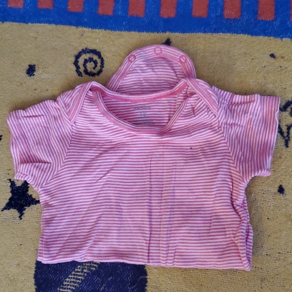 Carter's Striped Onesies
